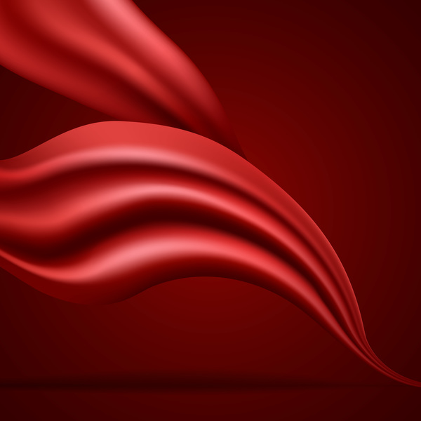 600x600 Cloth Flow With Red Dark Background Vector Free Download
