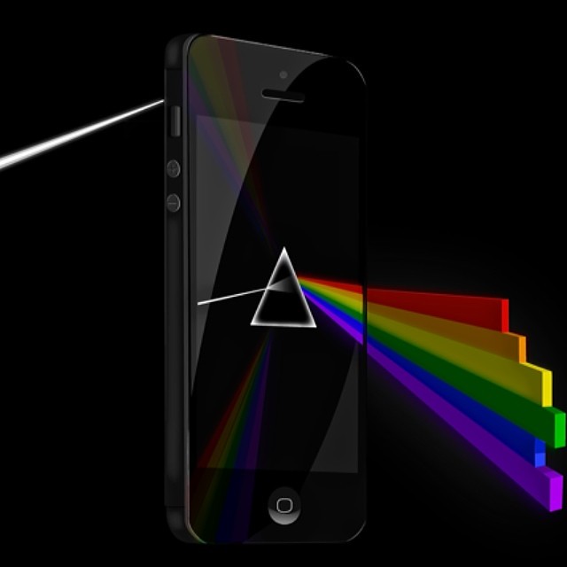 640x640 Iphone Vector Graphic Wpink Floyd's Dark Side