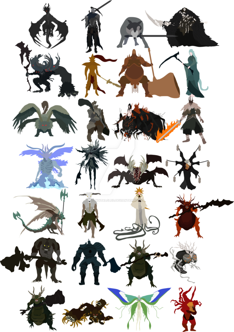 751x1065 All Dark Souls Bosses