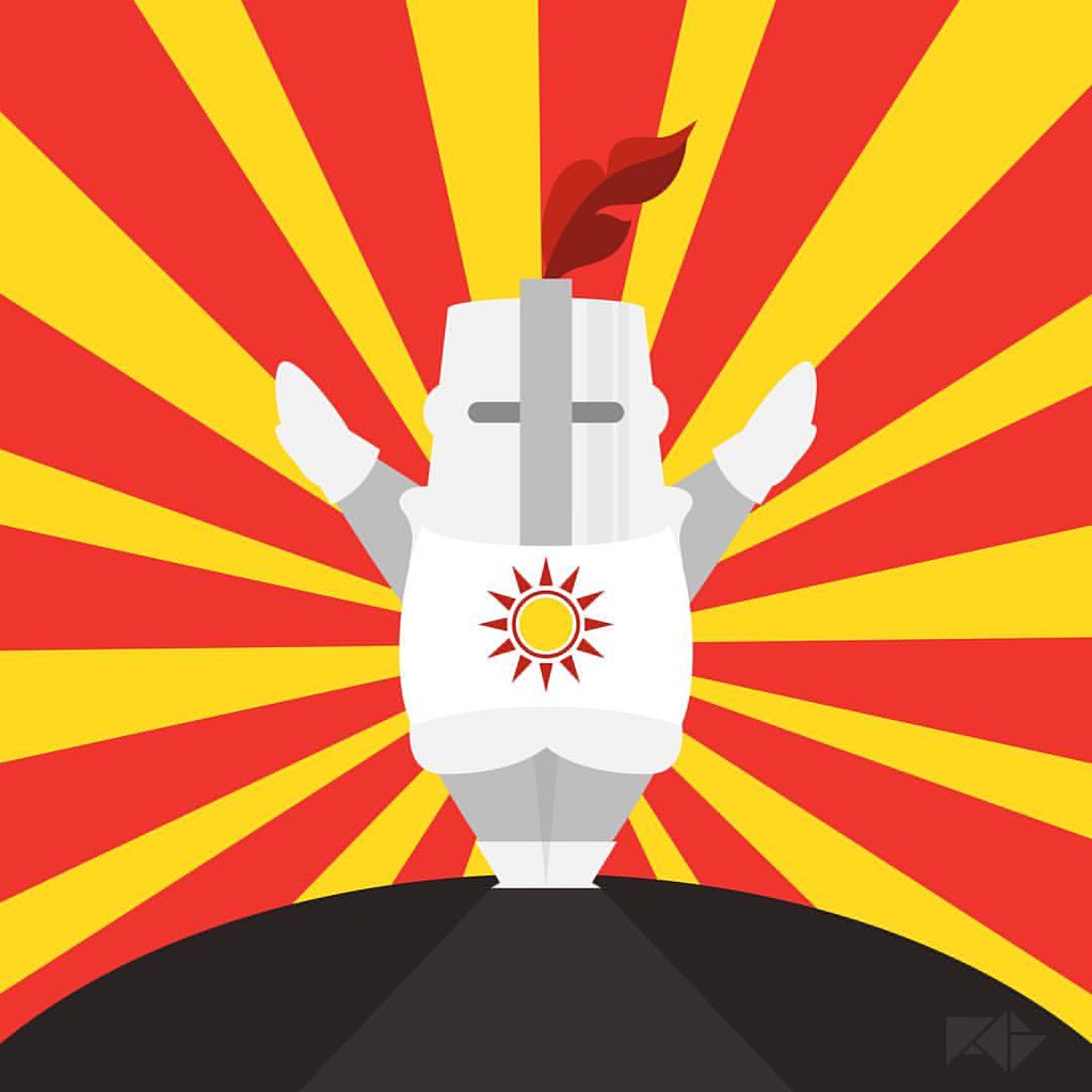 1024x1024 Praise Tthe Sun! Solaire From Dark Souls