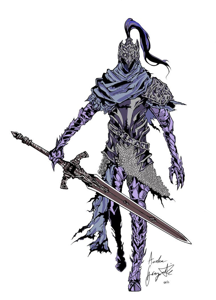 758x1054 Artorias The Abysswalker
