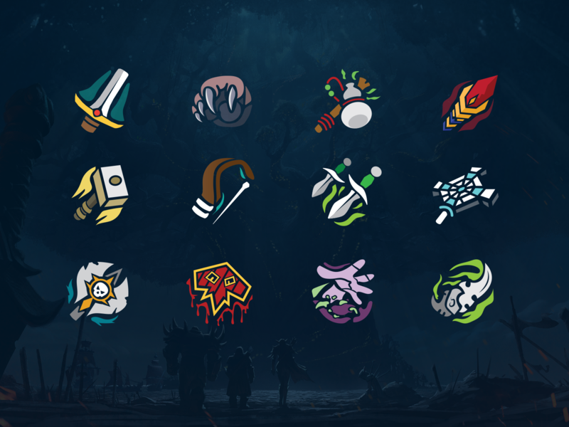 800x600 World Of Warcraft Vector Class Icons
