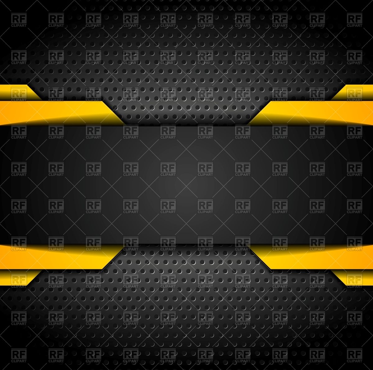 1200x1191 Black And Orange Dark Metallic Background Vector Image