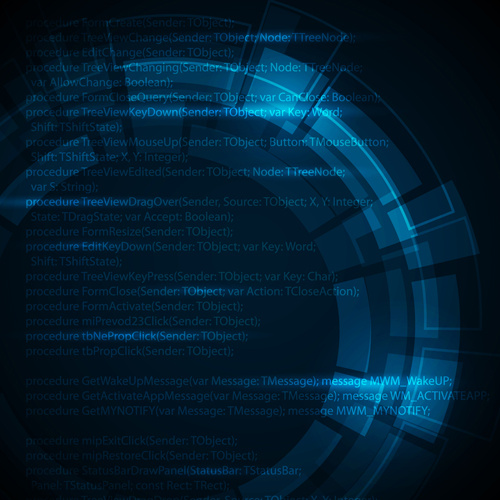 500x500 Concept Dark Blue Technical Vector Background Free Vector