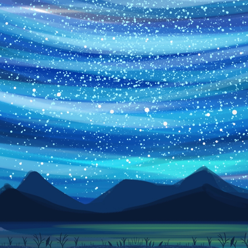 800x800 Dark Blue Night Sky Background Vector Background Material