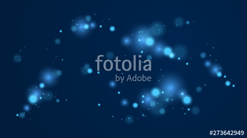 500x279 Blurred Lights Vector Abstract Background, Dark Artistic Wallpaper