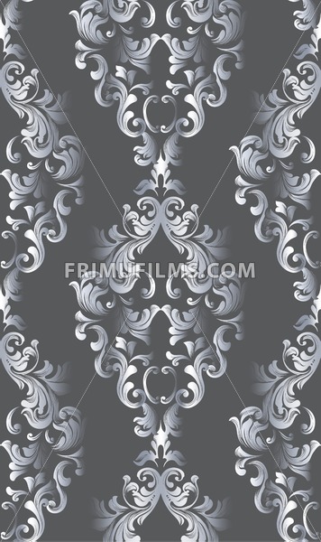 356x600 Vintage Old Paper Texture Vector Luxury Baroque Pattern Wallpaper