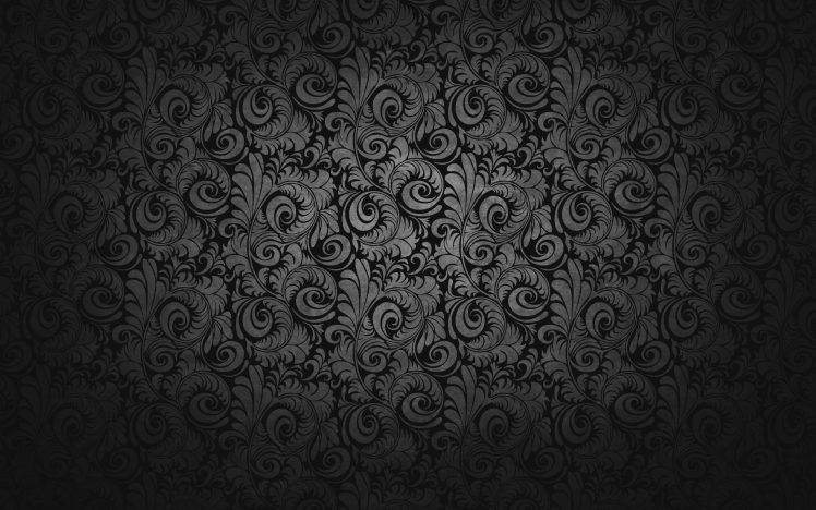 748x468 Dark, Floral, Vector Art, Pattern Wallpapers Hd Desktop