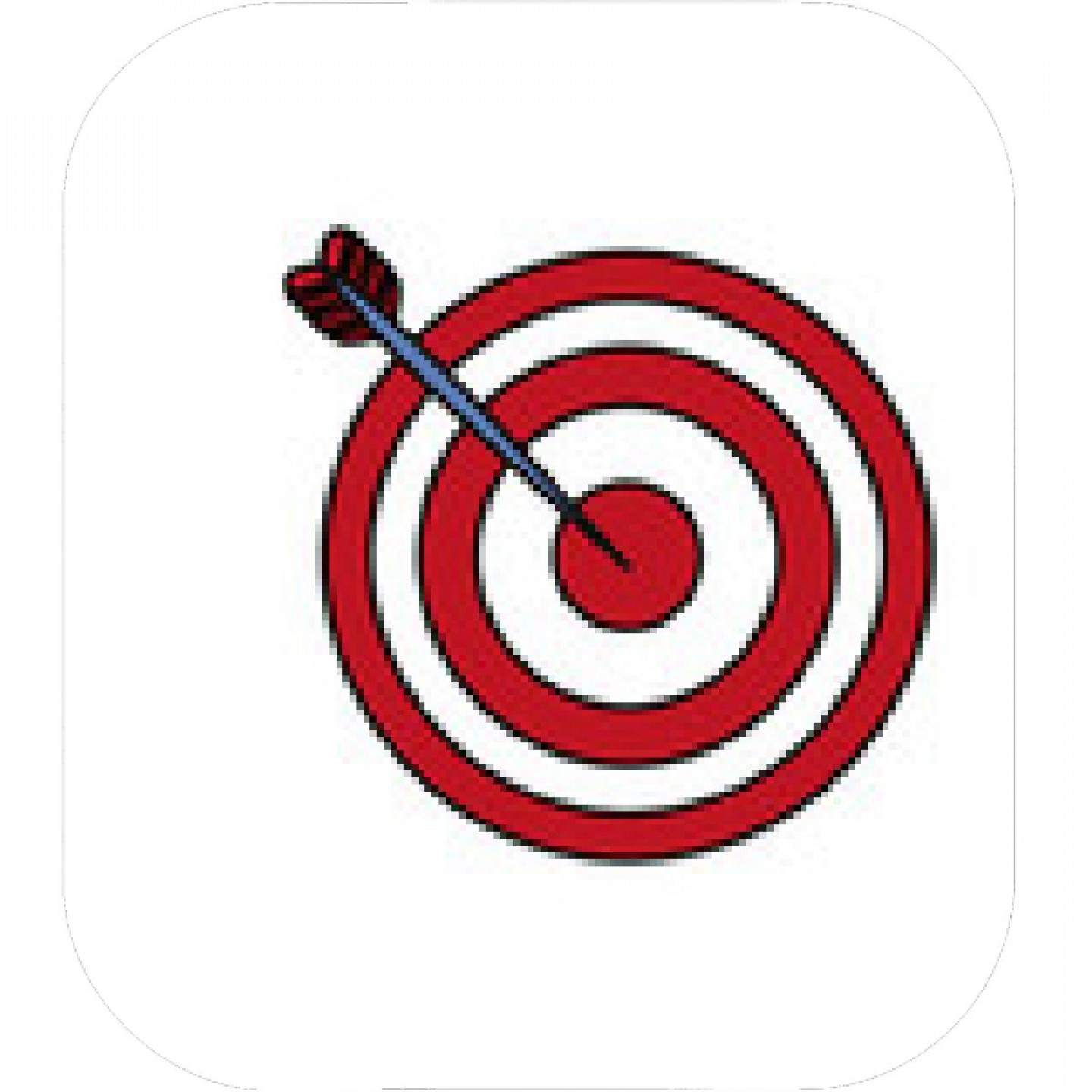 1440x1440 Bullseye Dart Board Vector Lamaison