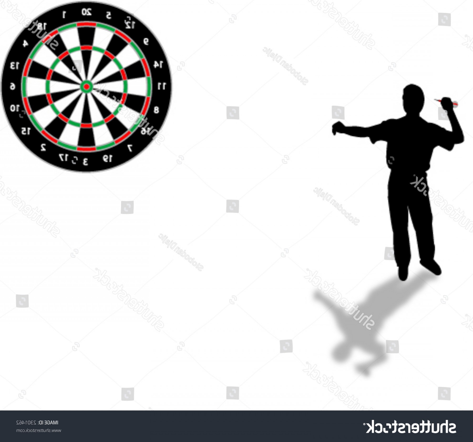 1800x1681 Bullseye Dart Board Vector Hoodamath