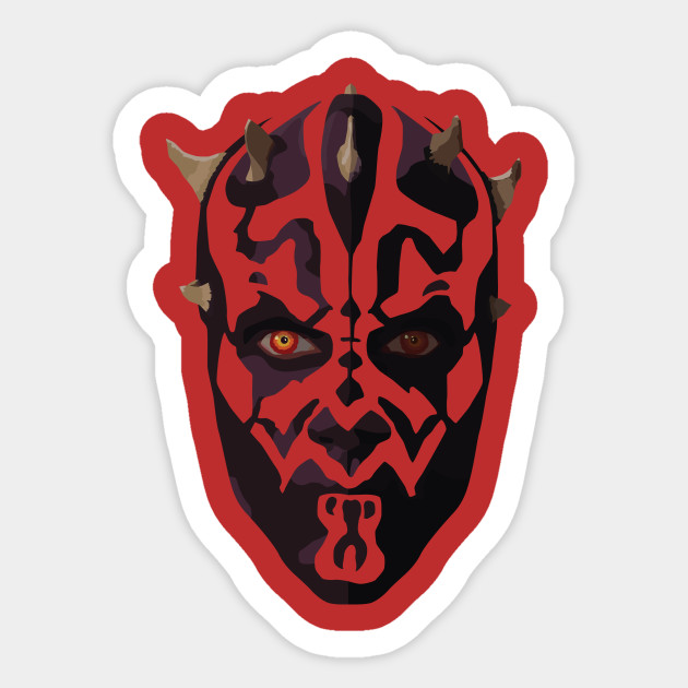 630x630 Darth Maul Vector Red