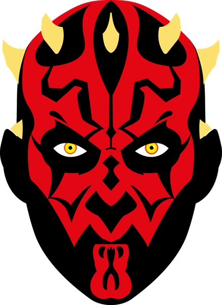 Darth Maul Vector At Vectorified.com 