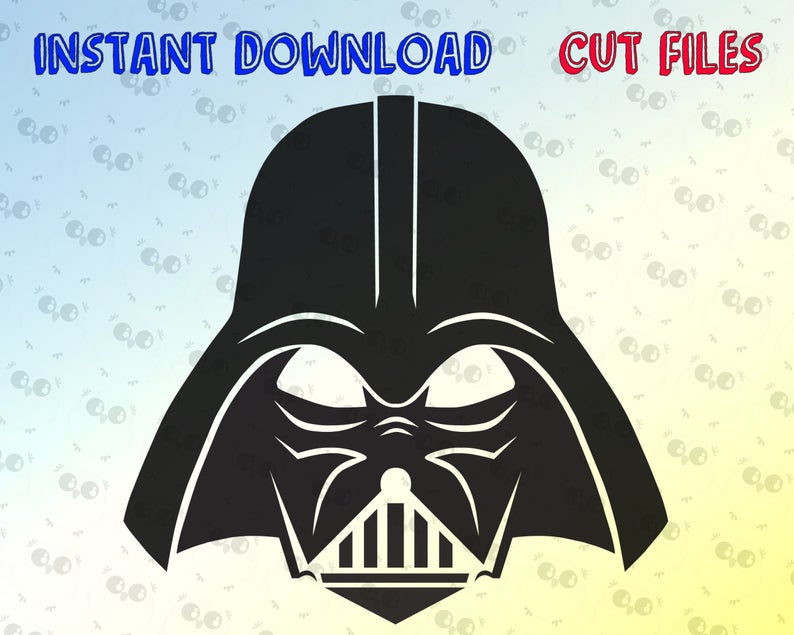 794x635 Darth Vader Star Wars Vector Darth Vader Silhouette Etsy