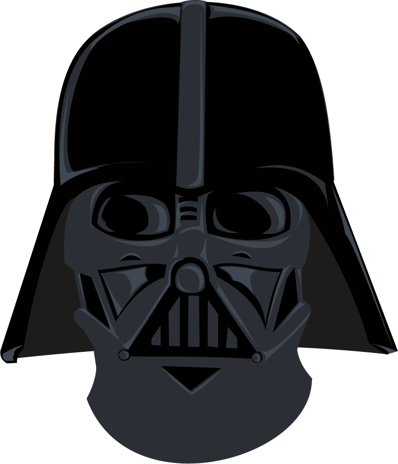 Darth Vader Mask Vector at Vectorified.com | Collection of Darth Vader ...