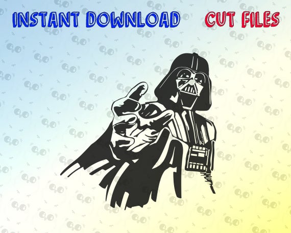 Darth Vader Star Wars Vector Darth Vader Silhouette Etsy 570x456 Darth Vader Star Wars Vector Darth Vader Silhouette Etsy