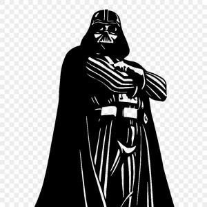 Darth Vader Silhouette Vector at Vectorified.com | Collection of Darth ...