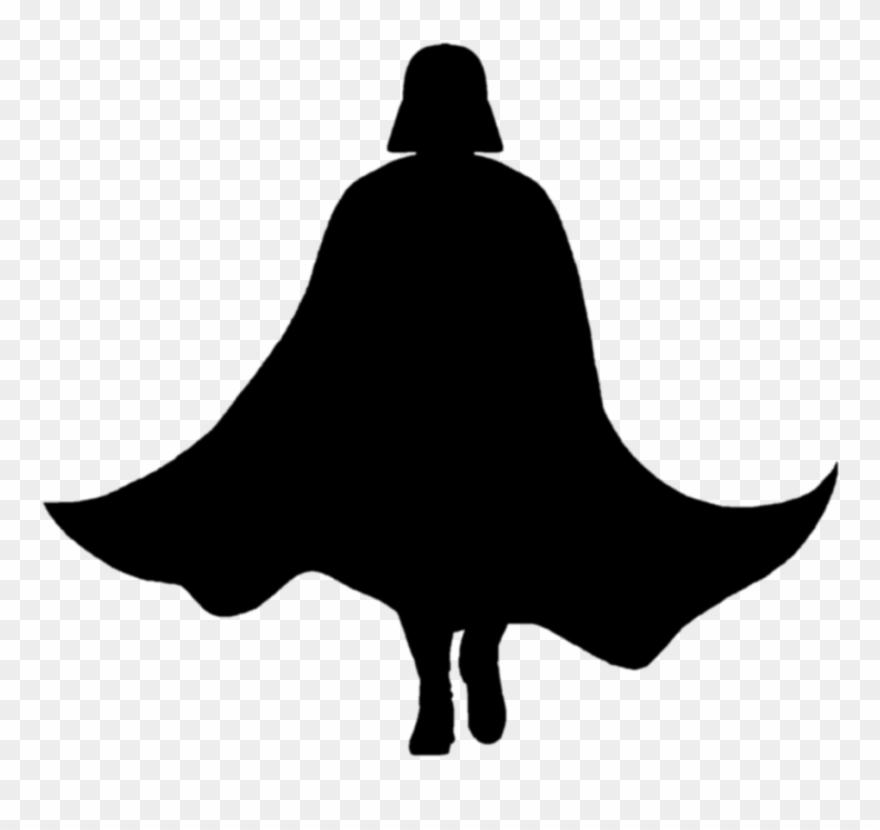 Darth Vader Silhouette Vector At Vectorified Collection Of Darth 