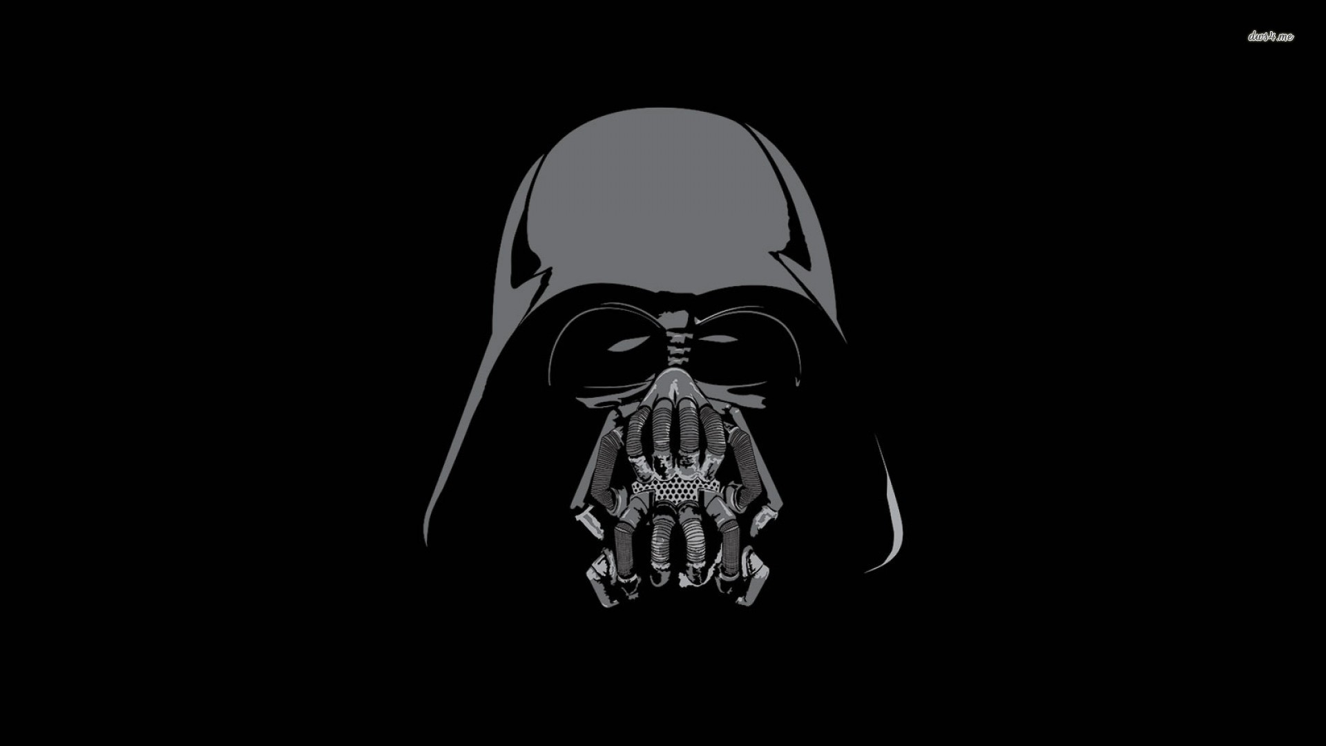 1920x1080 Darth Vader Bane Crossover Wallpaper