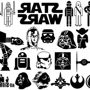 300x300 Star Wars Darth Vader Graphics Design Dxf Png Cdr Pdf