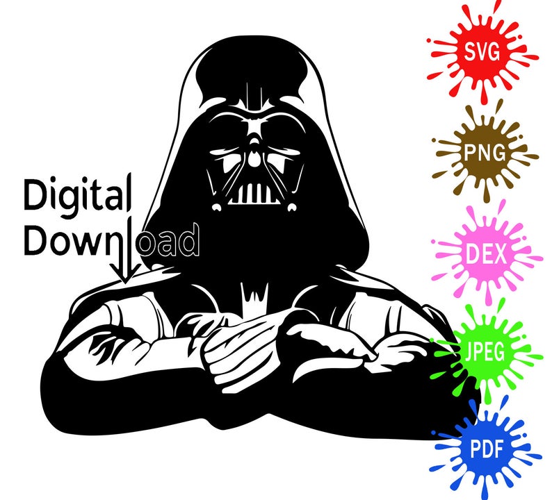 794x720 Star Wars Darth Vader Star Wars Clip Art Darth Vader Etsy