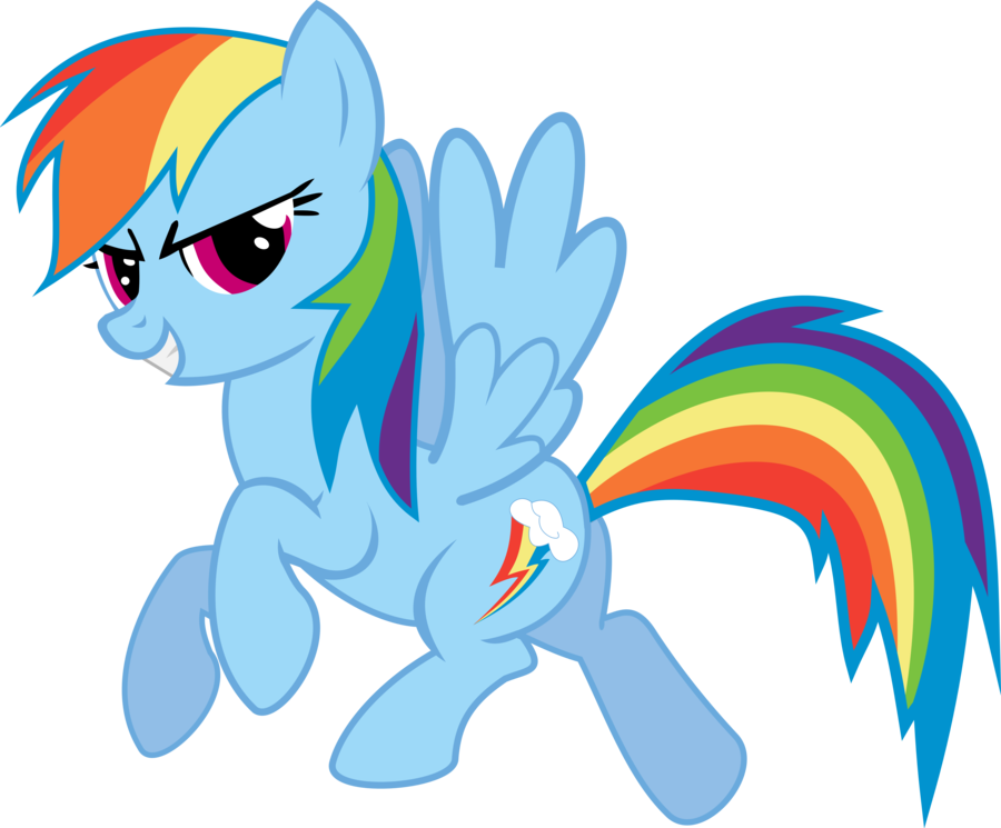 900x745 Download Rainbow Dash Vector Standing Png For Designing