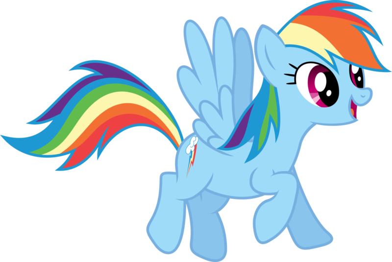 800x535 Download Free Png Fanmade Rainbow Dash Vector B