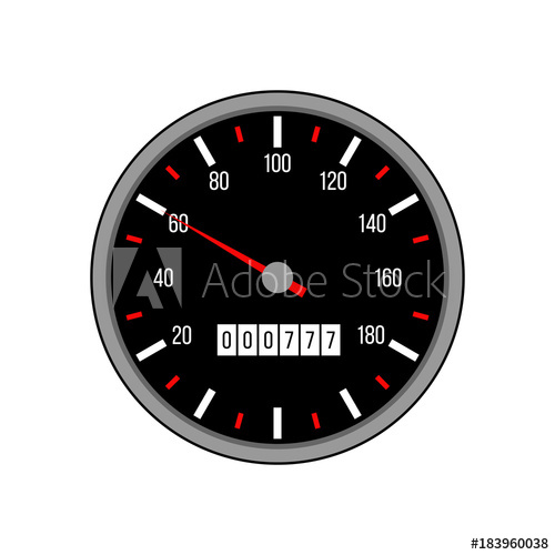 Simple Car Dashboard Vector Icon, Flat Design 500x500 Simple Car Dashboard Vector Icon, Flat Design