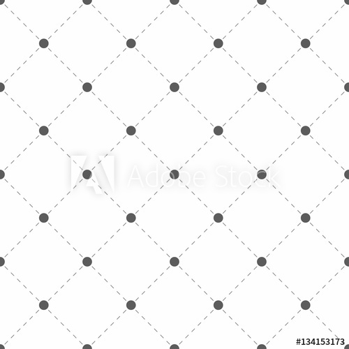 500x500 Polka Dotted Texture With Rhombus Geometric Seamless Pattern
