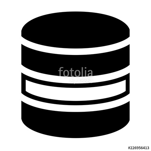 500x500 Database Icon Vector Stock Photo And Royalty Free Images