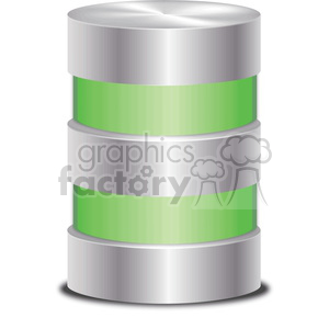 300x300 Download Vector Database Icon Holding Data Cartoon Royalty Free