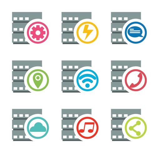 490x490 Database Icon Vector