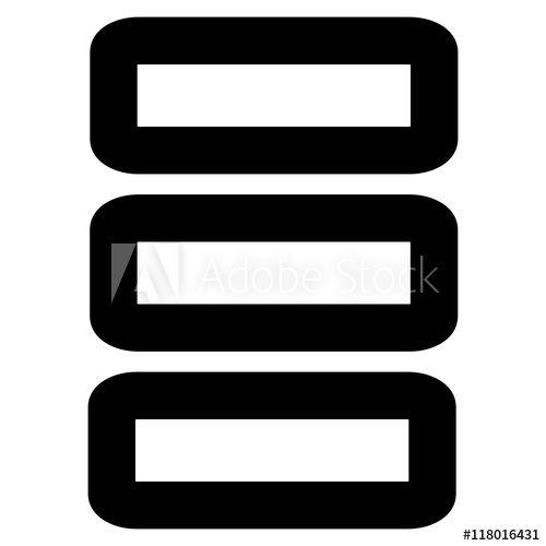 Database Vector Icon Style Is Contour Flat Icon Symbol, Black 500x500 Database Vector Icon Style Is Contour Flat Icon Symbol, Black