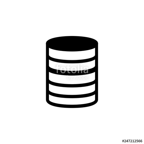 Database Icon Vector Database Vector Design Sign Design Flat 500x500 Database Icon Vector Database Vector Design Sign Design Flat