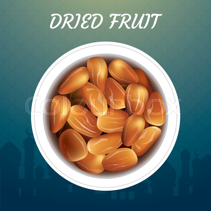 Dried Date Palm Fruits Or Kurma, Stock Vector Colourbox 800x800 Dried Date Palm Fruits Or Kurma, Stock Vector Colourbox