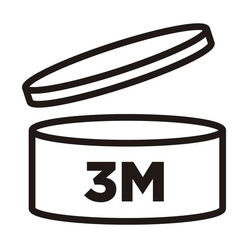 490x490 Month Period After Opening, Pao Symbol, Expiration Date Icon