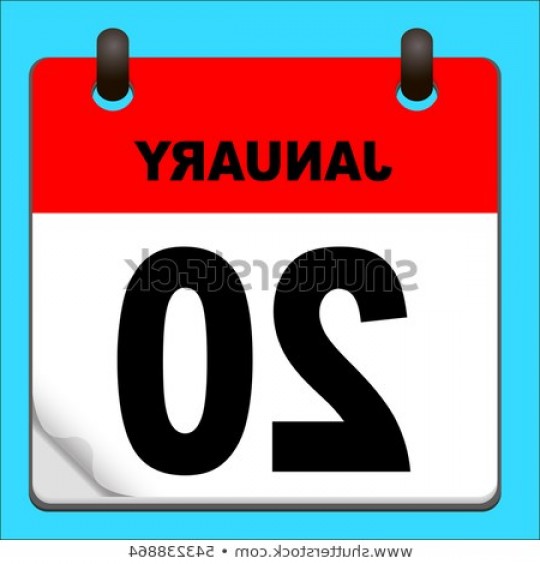 540x564 Vector Calendar Date Lamaison