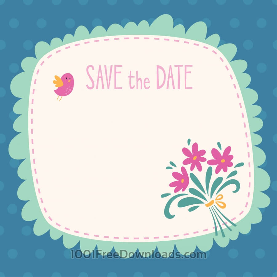 900x900 Free Vectors Save The Date Vector Card Backgrounds
