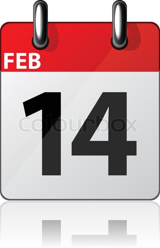 518x800 Vector Illustration Of February Stock Vector Colourbox