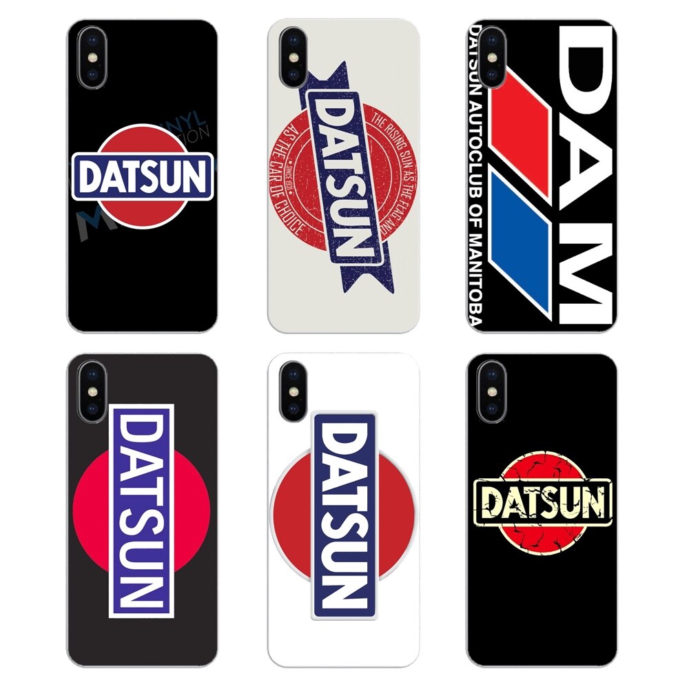 1000x1000 Datsun Logo Vector Nissan Art Soft Transparent Cases Covers