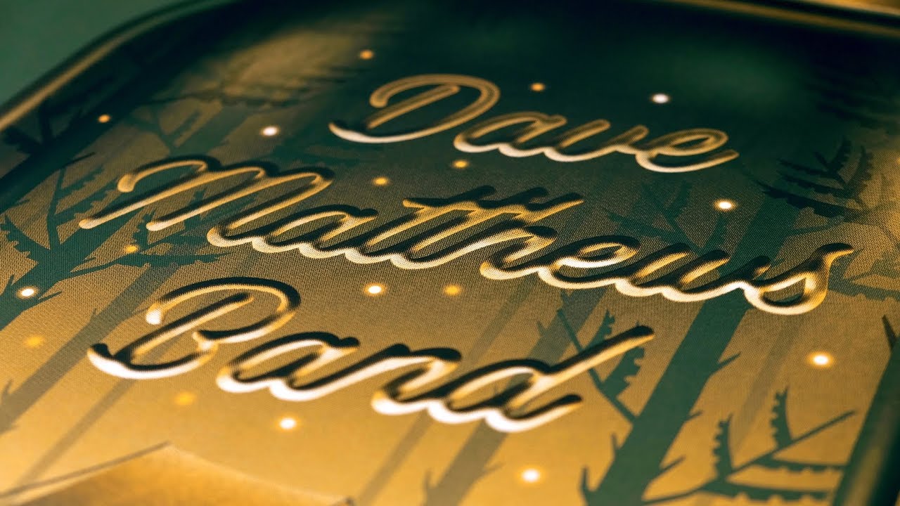 Dave Matthews Band Noblesville Poster Process 1280x720 Dave Matthews Band Noblesville Poster Process