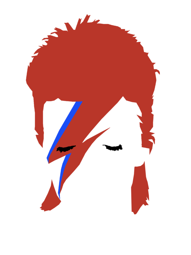 David Bowie Lightning Bolt Vector at Vectorified.com | Collection of