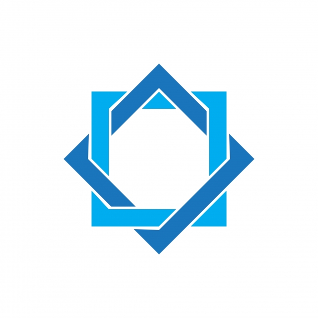 640x640 Star David Graphic Design Template Vector Isolated Illustration