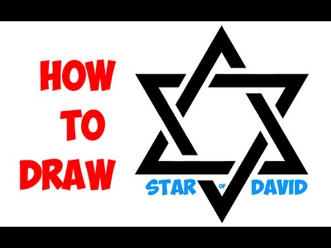 480x360 Collection Of 'jewish Star Drawing' Download More Than Images