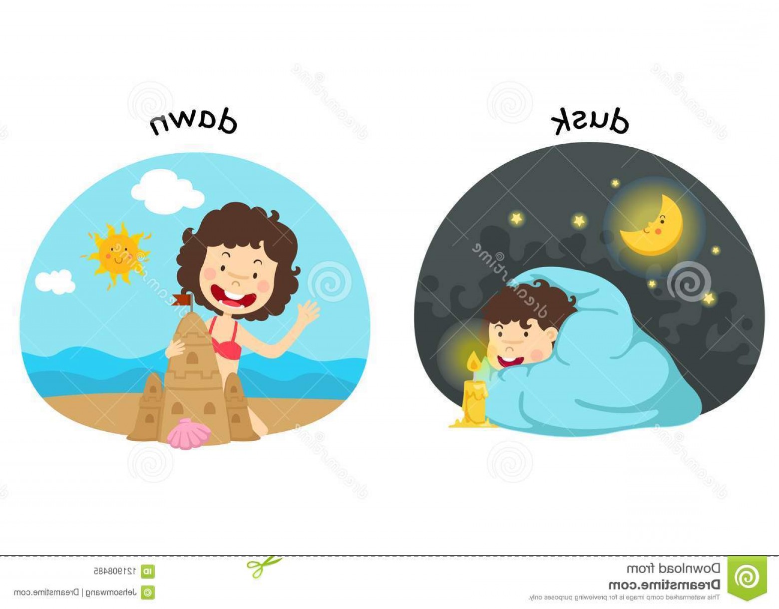 Opposite Dusk Dawn Vector Illustration Opposite Dusk Dawn Image 1560x1220 Opposite Dusk Dawn Vector Illustration Opposite Dusk Dawn Image