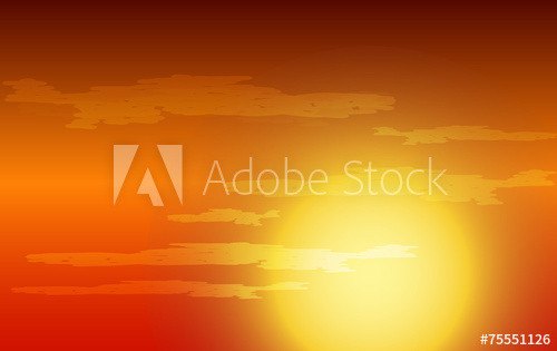 Sunset Or Sun Dawn Vector Illustration Of Sunset Or Sun Dawn 500x315 Sunset Or Sun Dawn Vector Illustration Of Sunset Or Sun Dawn