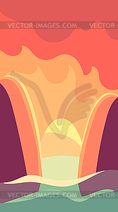 168x300 Vertical Landscape River