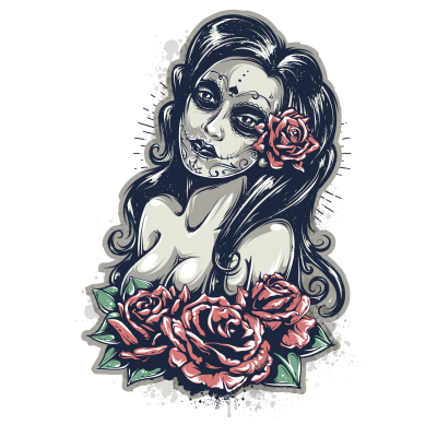 400x400 Day Of The Dead Png