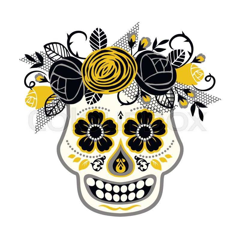 800x800 Dia De Los Muertos Day Of The Dead Stock Vector Colourbox