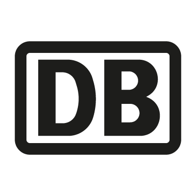400x400 Deutsche Bahn Ag Black Vector Logo