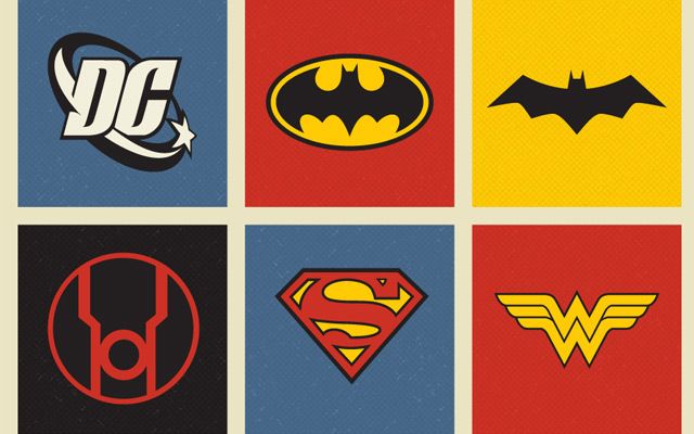 640x400 Dc Comics Superhero Logo